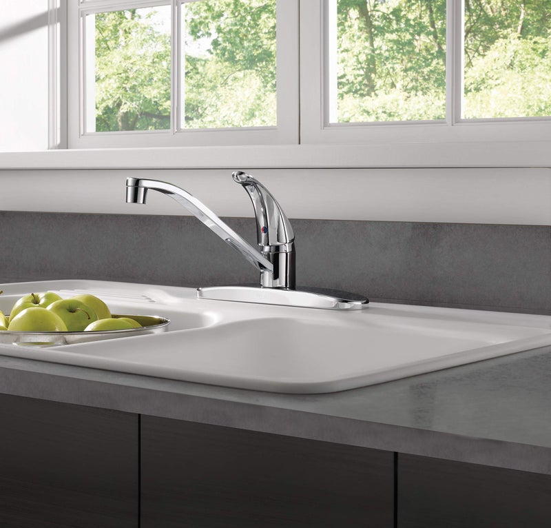 Peerless Single-Handle Kitchen Sink Faucet, Chrome P110LF - Image 4